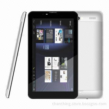 7-inch Dual-core Tablet PCs with 3G, 2G Phone Call, GPS, Bluetooth, Wi-Fi, FM Radio Function